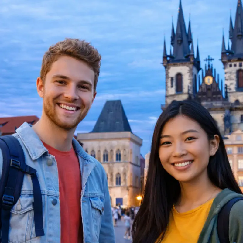 Students in Czech Republic